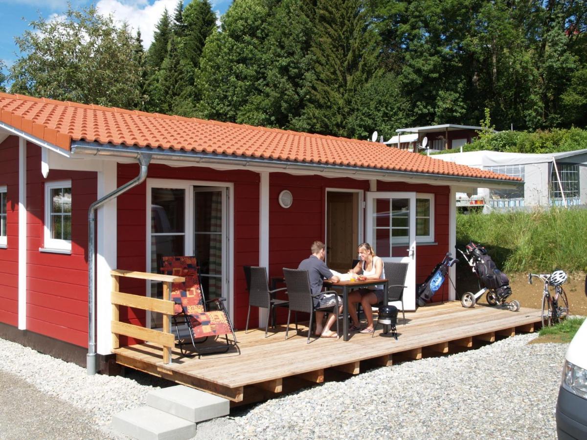 Blockhaus Campingplatz Alpenblick Вайлер-Зиммерберг Экстерьер фото